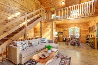 Blue Ridge Cabin with Hot Tub, Fire Pit, and Game Room - 0