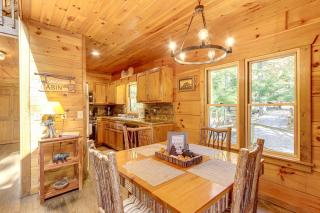 Blue Ridge Cabin with Hot Tub, Fire Pit, and Game Room - Cherry Log - 5
