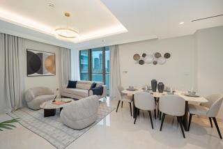 Elegant 2BR | Beach Access | Emaar Beachfront - 4