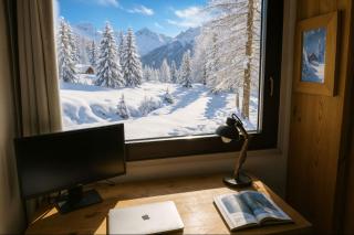 48m With Balcony And Mountain View! - 1