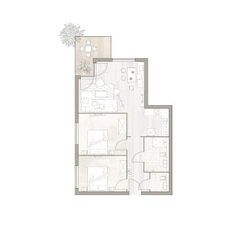 Binnendiek Resort Haus 3 Wohnung 12 - 4