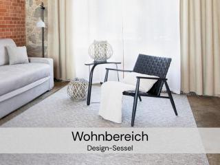 HexenburgbeiDresden Stylishes Designerappartement mit Schlafsofa, Terrasse - Nähe Sächsische Schweiz Dresden - 3