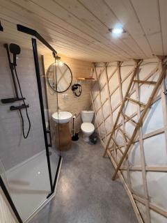 Aloha Glamp - Okrągłe domki - Las i rzeka - Balia - Sauna - Góry - 6