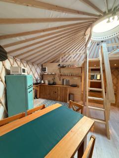 Aloha Glamp - Całoroczny glamping nad rzeką z prywatną balią - Stok narciarski, góry, lasy, sauna - 8