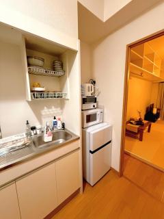 Wa Shinsaka 902 7minute walk from Shinsakacho Station Maximum 4 people Separate bath and toilet Washing machine with dryer - 1