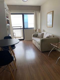 Apto em hotel 5*, varanda, 1 vaga, Itaim, SP - 1