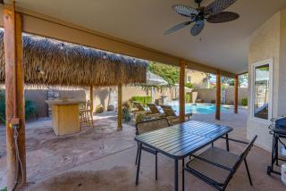 Boho 4BR Retreat with Heated Pool, Spa and Tiki Bar - 7