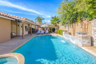 Boho 4BR Retreat with Heated Pool, Spa and Tiki Bar - 3