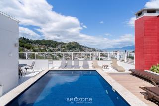 Apartamentos completos en edificio con piscina a 850m de la playa en el centro de Floripa - RIIs - 8