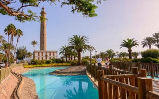 Meloneras beach detached house with BBQ and garden - 7