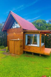 Chalé na Pousada Eco das Aves próximo a vinícola Thera - 7