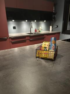 Panoramic City and Mountain view - Balcony with fireplace included wood - 2