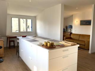Bel appartement rénové VUE MER à 200m plage au centre de TREGASTEL REF 703 - 3