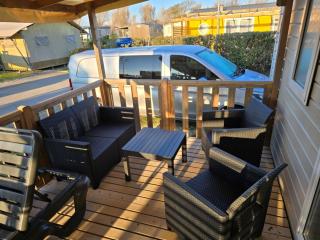 Grand mobil-home familial accès direct à la mer 5 étoile - 3