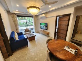 Candolim 2BHK Apartment - Mangrove View, Pool, Near Beach, Fast WiFi, Pet Friendly - 2