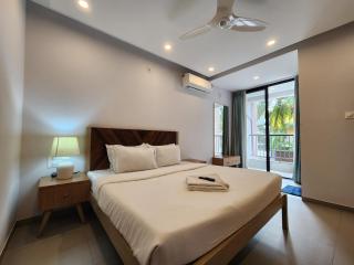 Candolim 2BHK Apartment - Mangrove View, Pool, Near Beach, Fast WiFi, Pet Friendly - 8