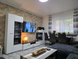 Exklusives und helles Erdgeschoss-Apartment No 5 im Zentrum von Kassel, schnelles 1Gbit Internet, Geschirrspüler, Boxspringbetten - 8