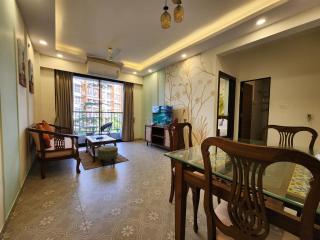 Bright Candolim 1BHK with Pool, Gym, Parking - 5 Minutes to Beach - 0