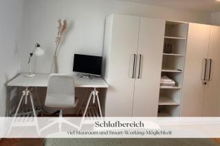 Stylisches Apartment "Hannes & Toni" mit Terrasse & Gartenblick, WLAN, kostenloser Parkplatz, hundefreundlich, S-Bahn 2 Min entfernt - 3