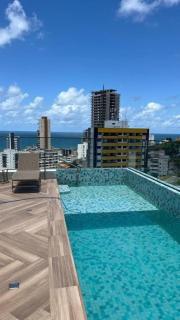 Excelente Studio com vista mar na Barra - 8