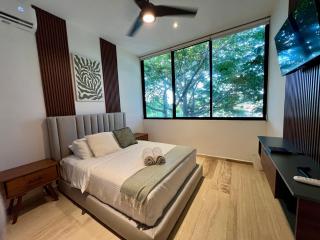 Departamento 2 hab con alberca y roof garden en Temozón - 5