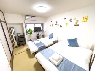 Nagomi Stay -WEST9- 最寄駅 徒歩2分,USJまで2駅-梅田,京セラドーム,大阪城 - 2