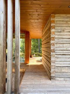 Ulvontähti - moderni mökki järven rannalla - 3