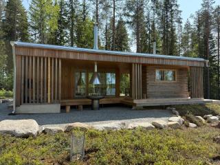 Ulvontähti - moderni mökki järven rannalla - 6