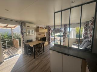 SERENITY 565 au Lac Des Rêves-camping 4 étoiles-mobil home 3ch-6pl-clim-sdb- wc séparé-au calme, belle vue sur le lac, sans vis à vis - 7