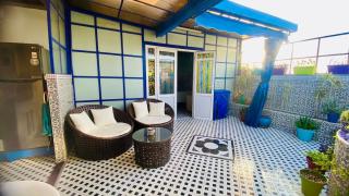 Appartement Riad style-Sky view Au centre ville, internet Fibre, canal plus, chaînes internationales - 5