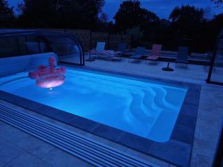 Maison de charme en bord du Loir, 6-8 pers, proche Zoo de La Flèche, piscine à venir, parking inclus - FR-1-410-429 - 6