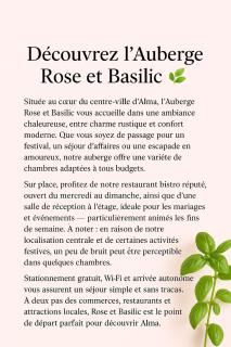 Auberge-Bistro Rose et Basilic - 5