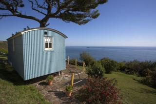 Shepherd's Hut Gorran Haven Panoramic Ocean Views - 0
