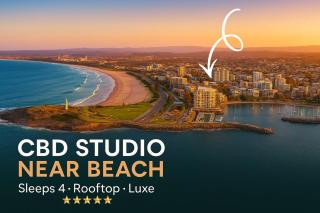 CBD Studio - Sleeps 4 - Rooftop Courtyard - Views - 0
