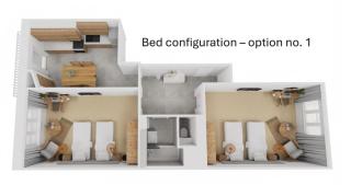 Apartament 70 m2 "Travelers Haven" 2x Badroom - 9