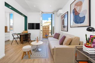 Charmant 2P à Roquebrune-Cap-Martin, plage & clim - 3