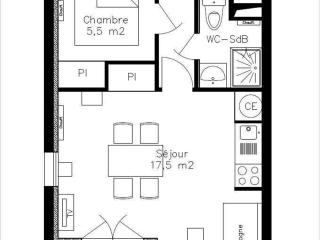 Appartement avec balcon, animaux admis, parking inclus - FR-1-840-12 - 3