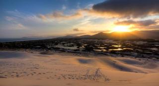Sunset, Beaches and Fine White Sand Dunes - 3