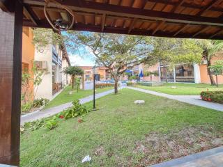 Flat com 1 quarto com ar split, sala e cozinha completa, No condomínio Portal do Atlântico a 100m praia de Taperapuã (Barraca do Gaúcho) , portaria 24hrs, piscina. - 8