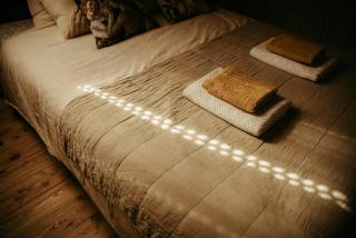 Szumidomki strefa z jacuzzi sauna widok na potok las - 7