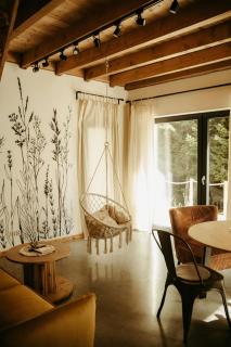 Szumidomki strefa z jacuzzi sauna widok na potok las - 2