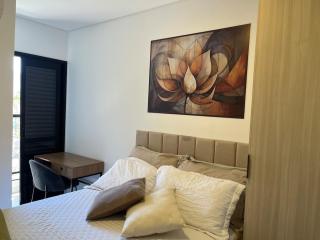 Apartamento 209 Piscina Academia Varanda com Churrasqueira Split - 7