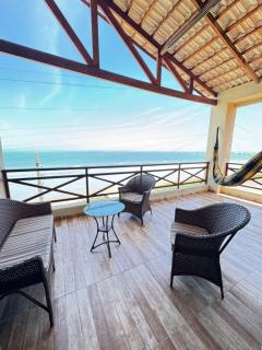 Casa da Maré Frente ao mar com deck e vista espetacular em Icapuí - 2