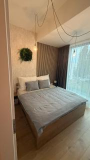 Chic 1BR & 1LR Apartment Panoramic Sky View - 2