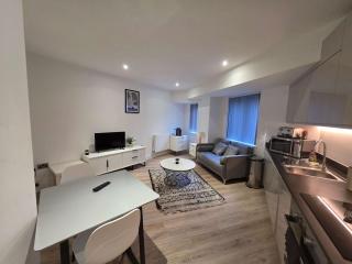 Modern Solihull Studio Apartment with Free Parking & Kitchen - 3
