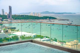 芭提雅Edge极致高端景观房-海景城景巨大顶楼泳池-健身房按摩房乒乓球室花园餐厅 - 4