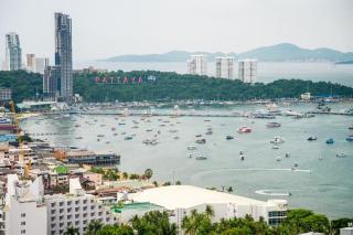 芭提雅Edge极致高端景观房-海景城景巨大顶楼泳池-健身房按摩房乒乓球室花园餐厅 - 2