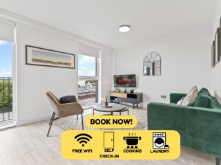 Modern 2BR Urban Nest In Salford, Manchester for 4 - 0