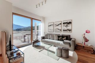 Laax Alpine Lodge by Quokka 360 - terrace with magnificent mountain views - 9