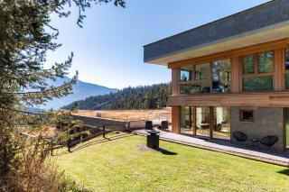Laax Alpine Lodge by Quokka 360 - terrace with magnificent mountain views - 7